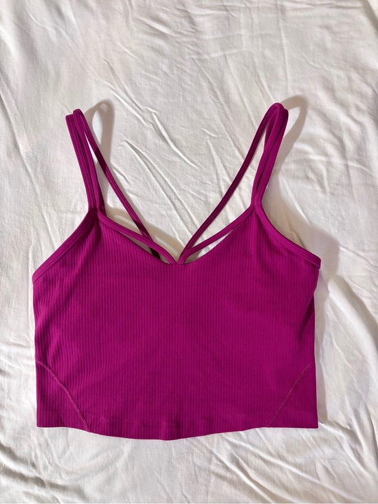 lululemon athletica Other - Lululemon Align Strappy Ribbed Tank Top Magenta Purple Size 4